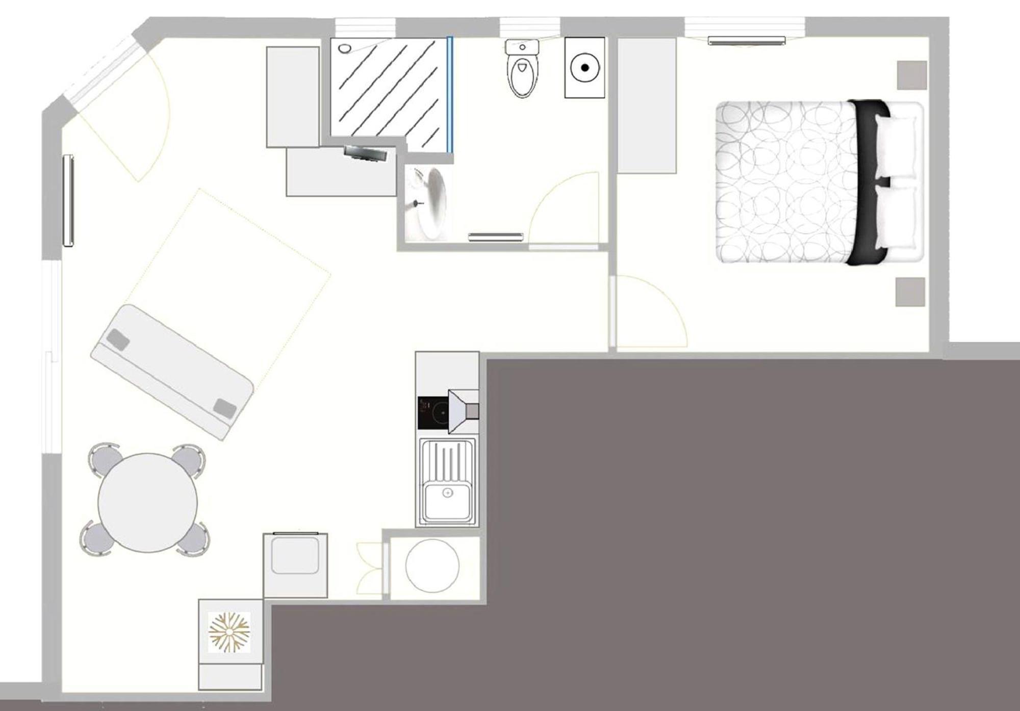 Welcome Logement Avec Terrasse Proche Bordeaux Сент-Андре-де-Кюбзак Экстерьер фото